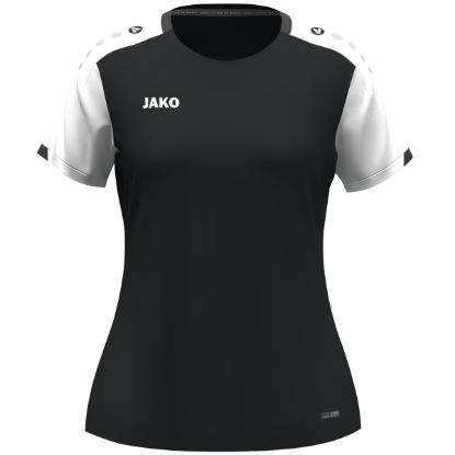 Afbeeldingen van T-Shirt Dynamic damesmaten zwart/wit/antraciet
